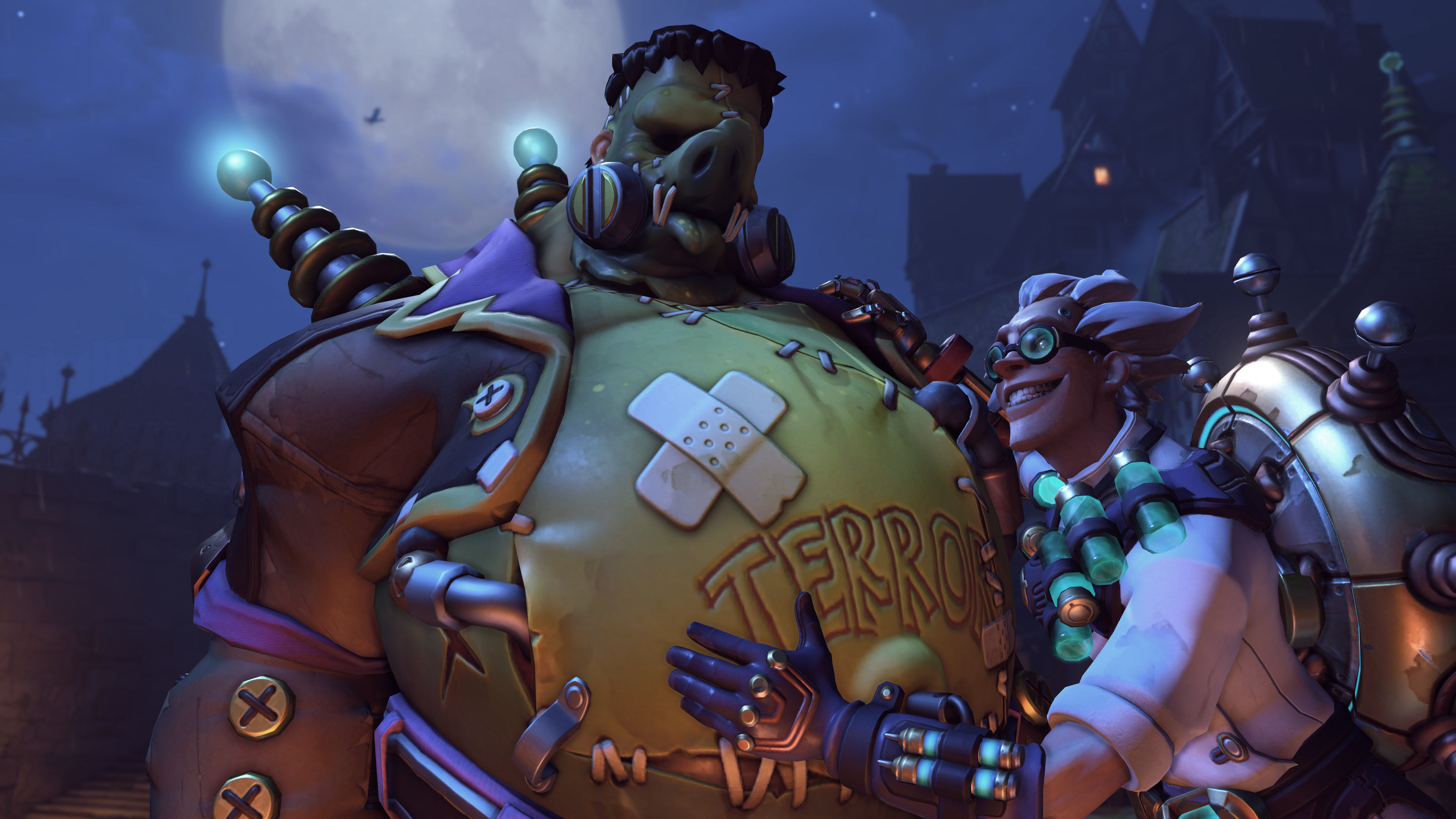 守望先锋 [福利]万圣节 4k 无水印壁纸3张