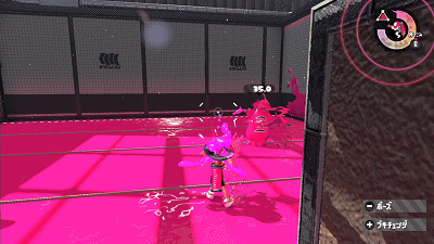 [splatoon2] 今天练枪琢磨出一个事儿.如何远距离打移动单位