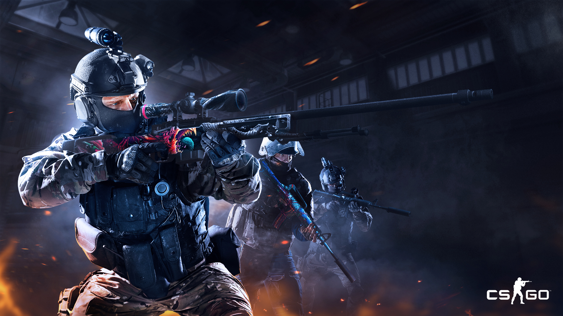 [图集]铁血硬汉风!csgo帅气人物壁纸合集