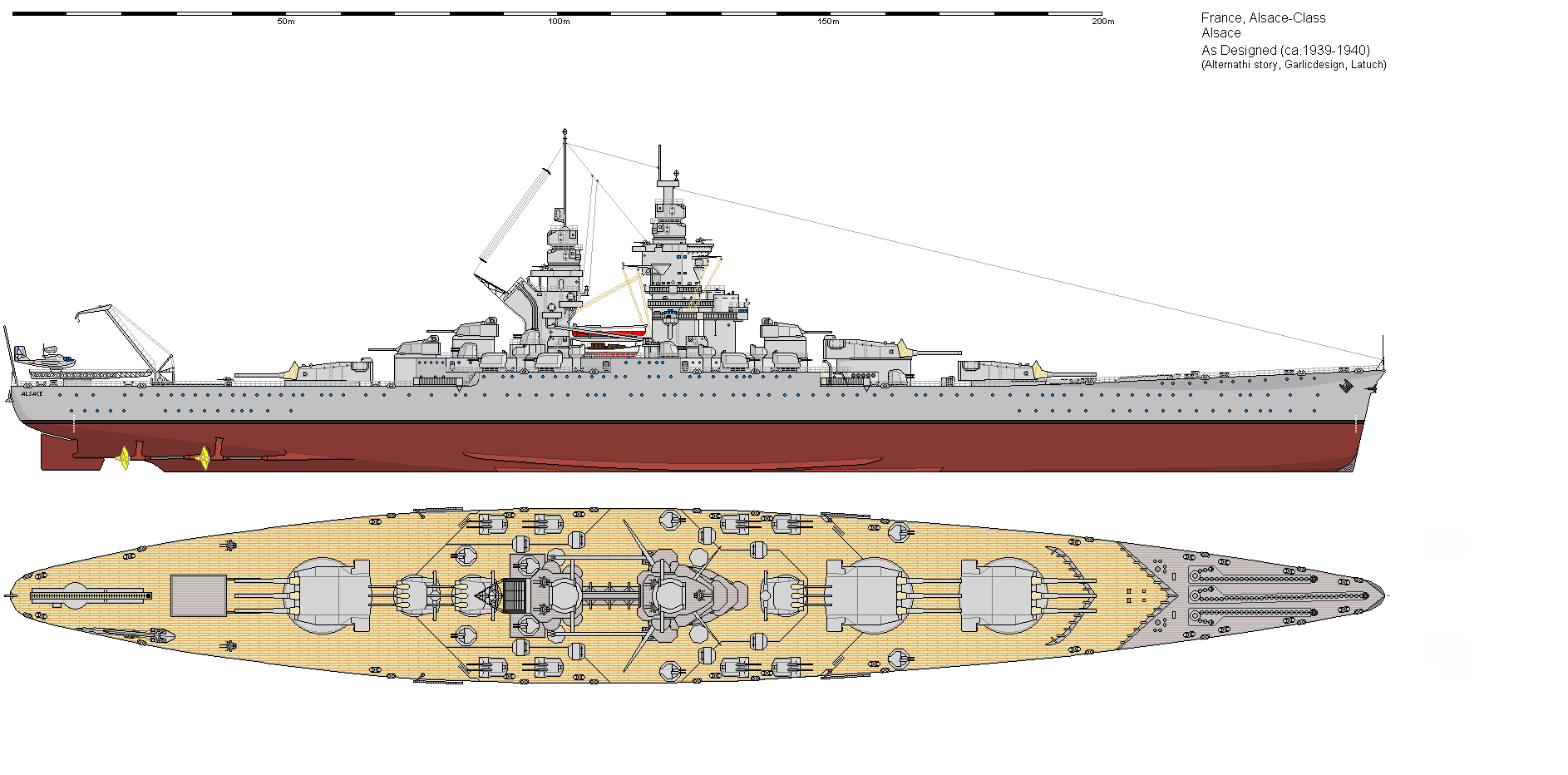 [讨论] 法国战列舰科技树预测
