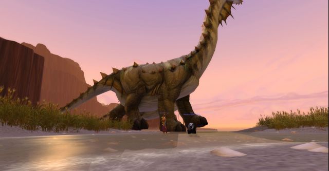 [bfa alpha] [地图探索向] 蛙泽池塘小彩蛋和纳兹米尔海岸雷龙一家及