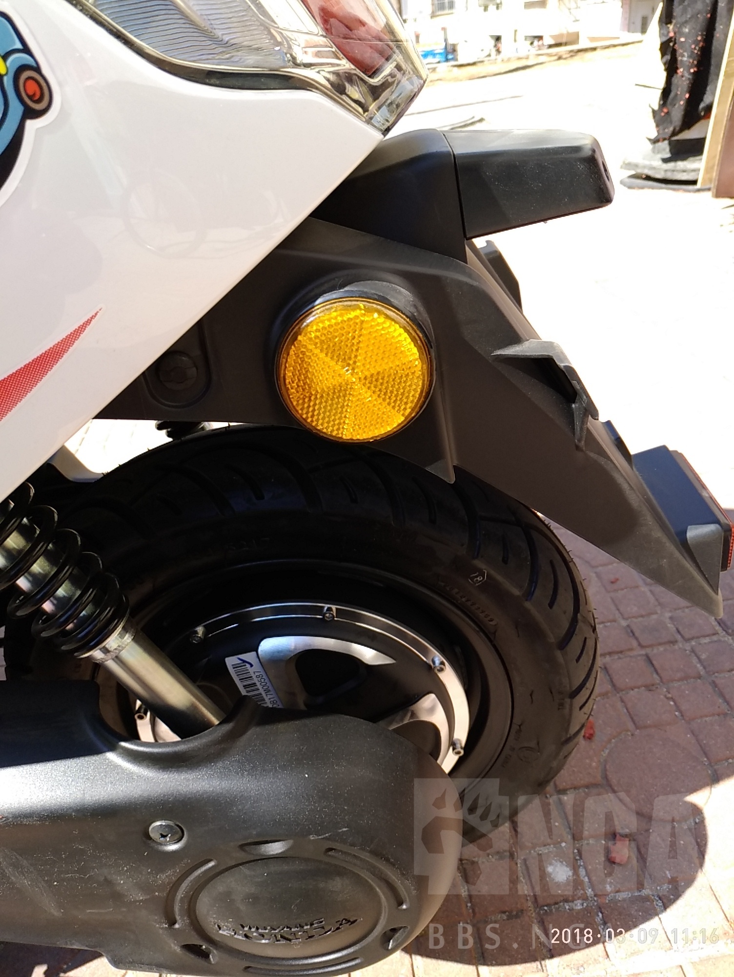 车版专栏提车作业五羊本田净原v3新能源摩托车