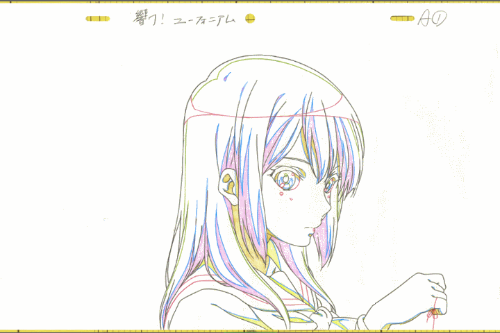 [en taro kyoani][晒一下] 再访木幡 京shop   手绘原画稿   安利