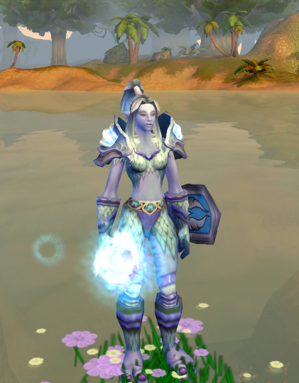 [锁甲] 资深巨魔女萨满请进,蓝色系,托大家的福,入手了.