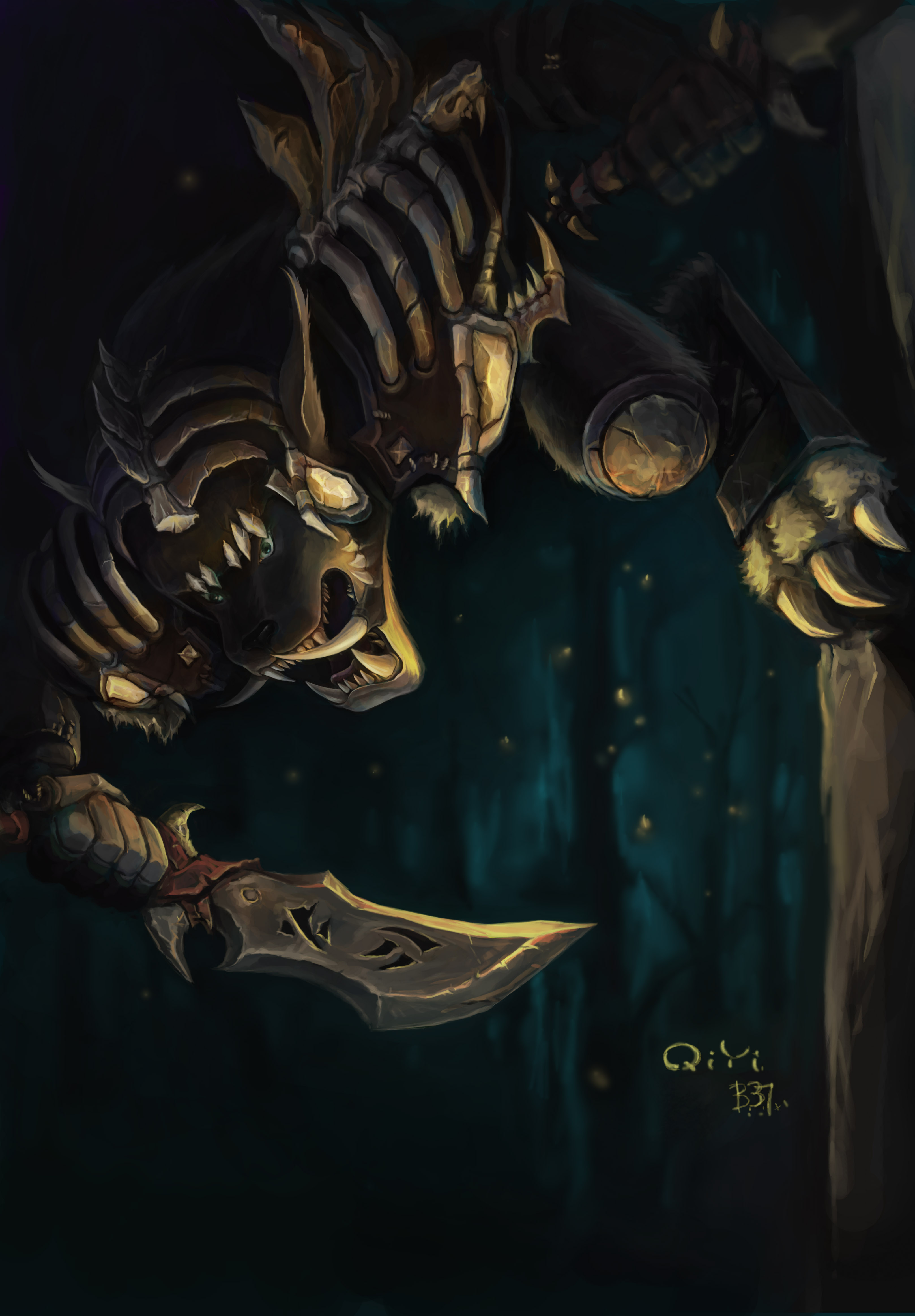 [原创] 狼人盗贼也可以很拉风