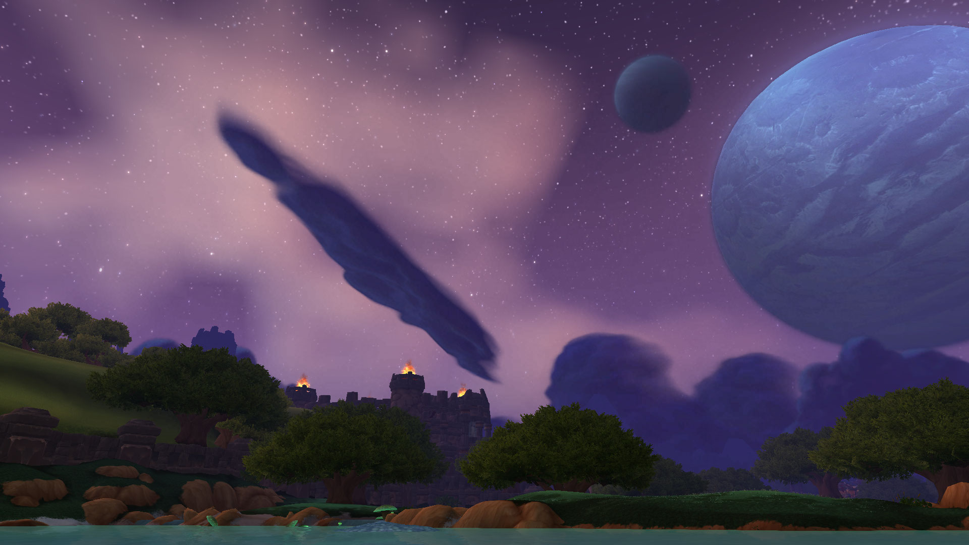 纳格兰,故事的起源和终点 -- 地域风情简介,升级经验分享(附高清壁纸