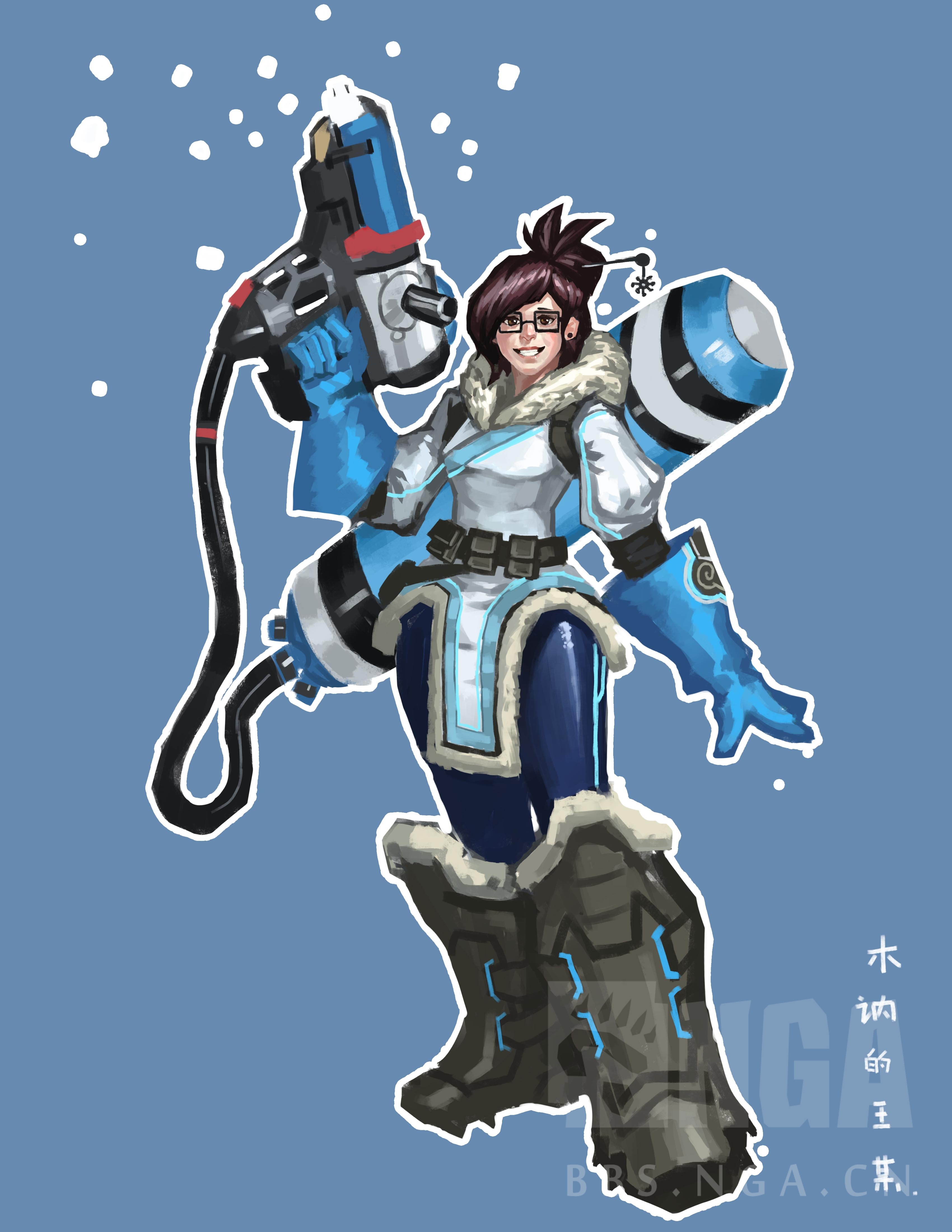 [活动]《守望先锋》英雄——小美同人图绘制大赛 (第一集)12月10日23