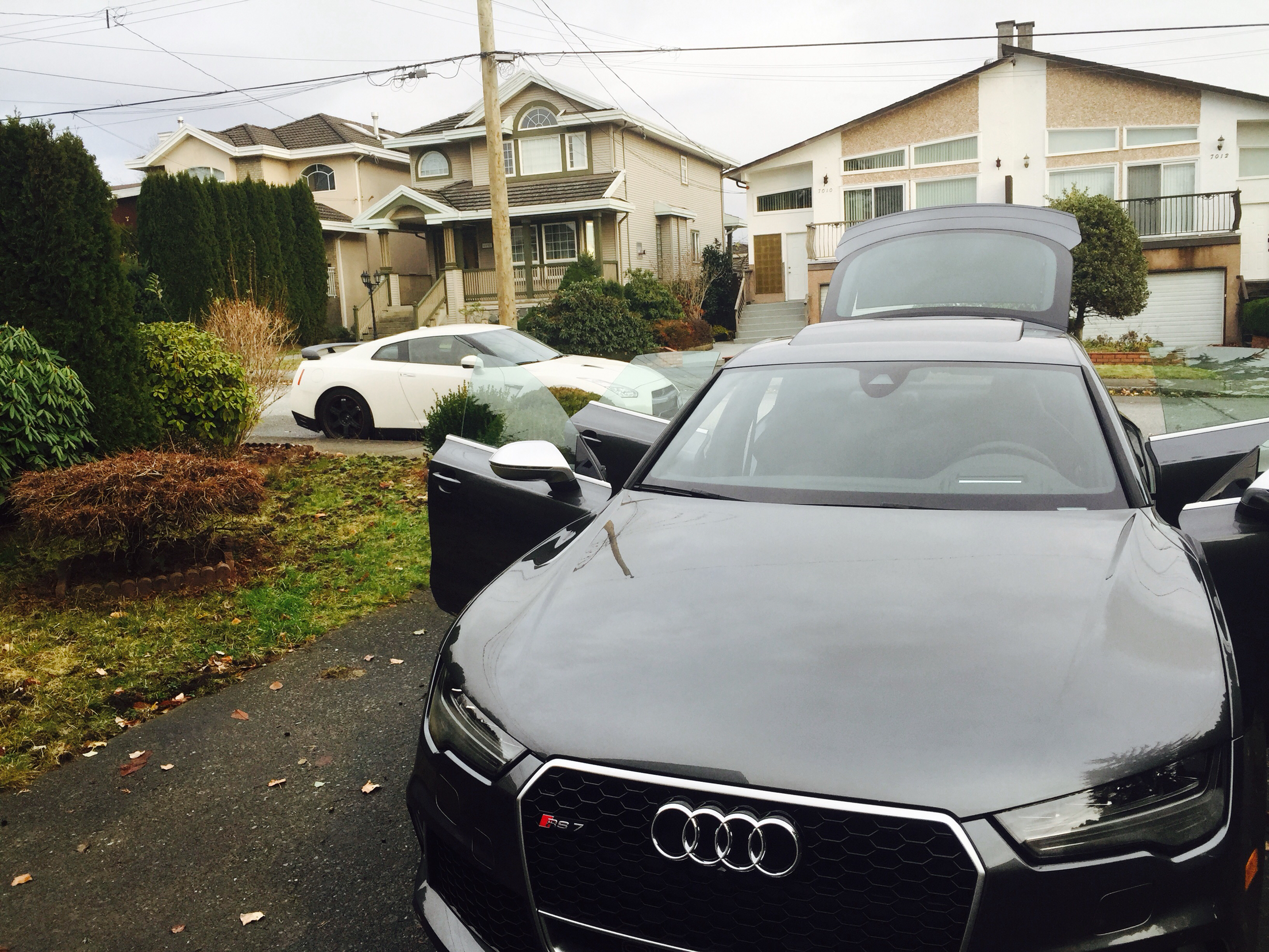 西装暴徒,衣冠禽兽-rs7提车作业