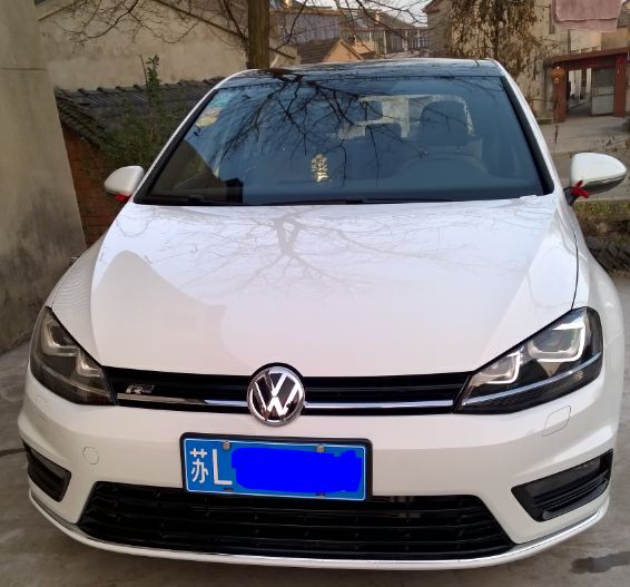 [车版专栏-提车作业]16款高尔夫手动r line作业(一血已交)