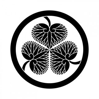 怎么会有德川家的三叶葵的?