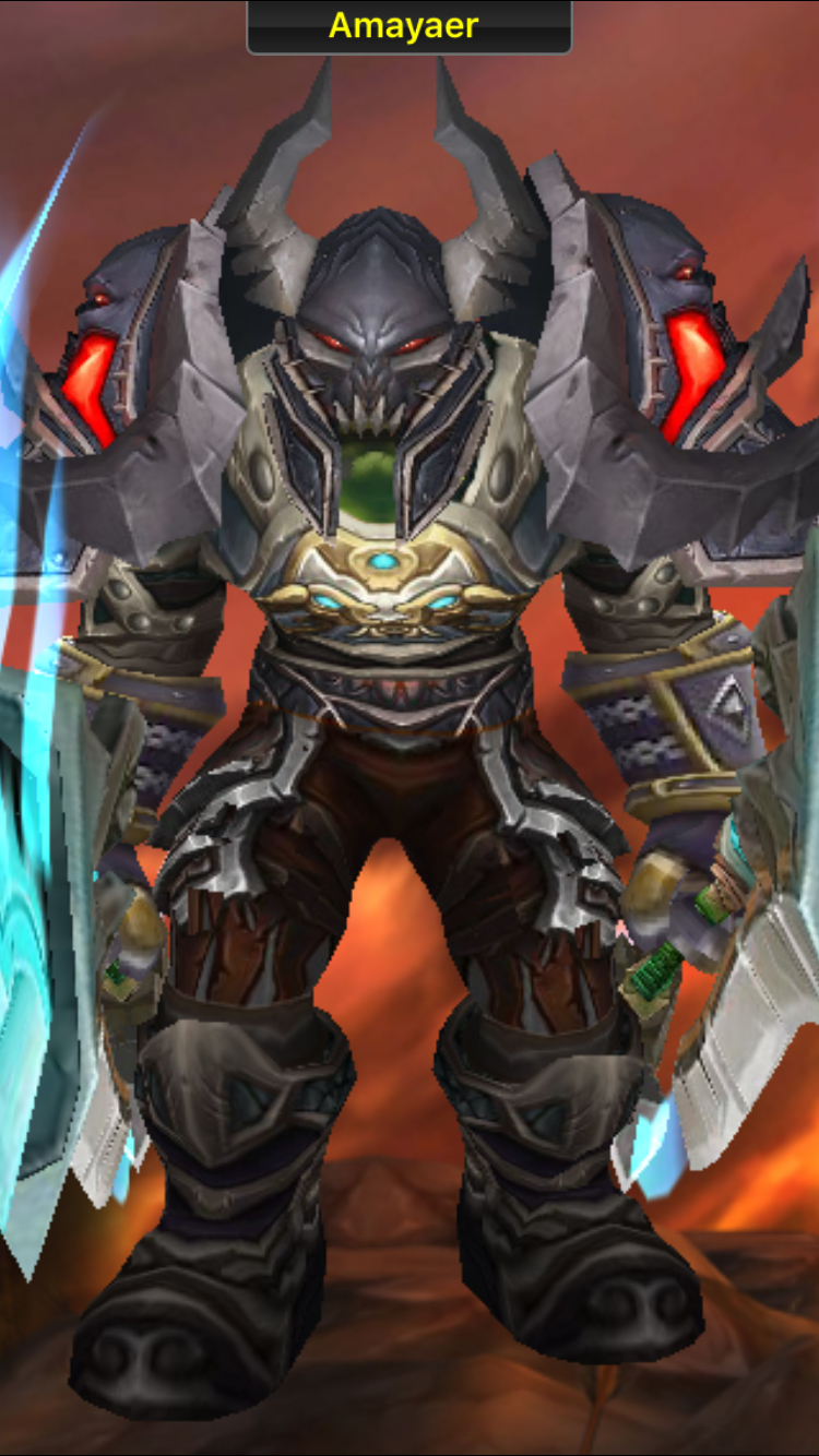 [板甲]求大神推荐套兽人战士幻化