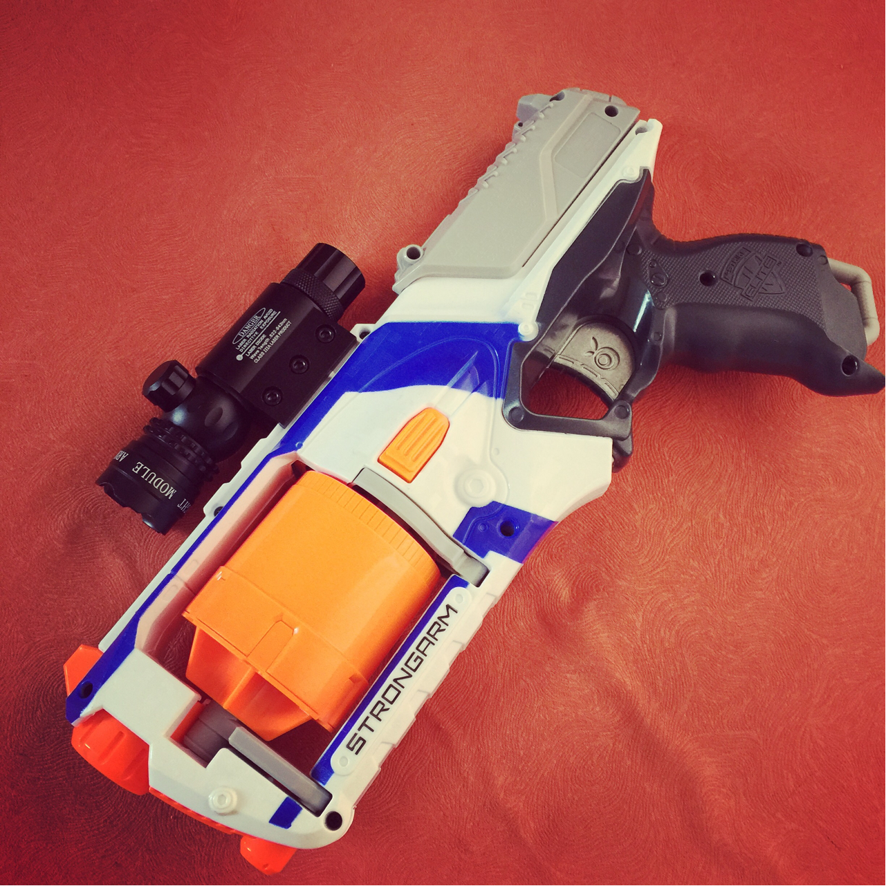 [杂谈]午时已到,我病的不轻,整了一个nerf软弹左轮手枪