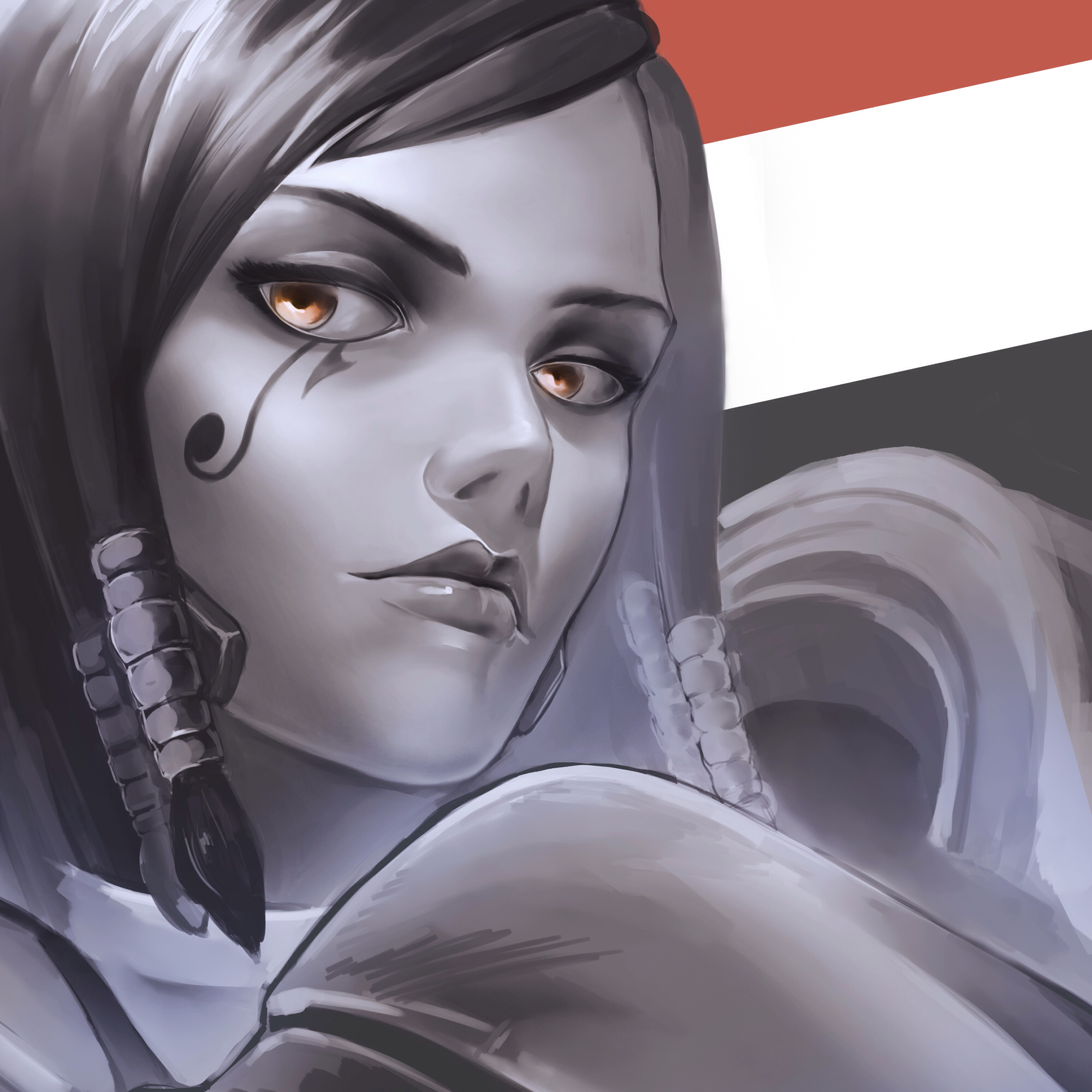 网事杂谈 守望先锋 [杂谈]只有我一个人觉得法拉很美么 2016-06-20 09