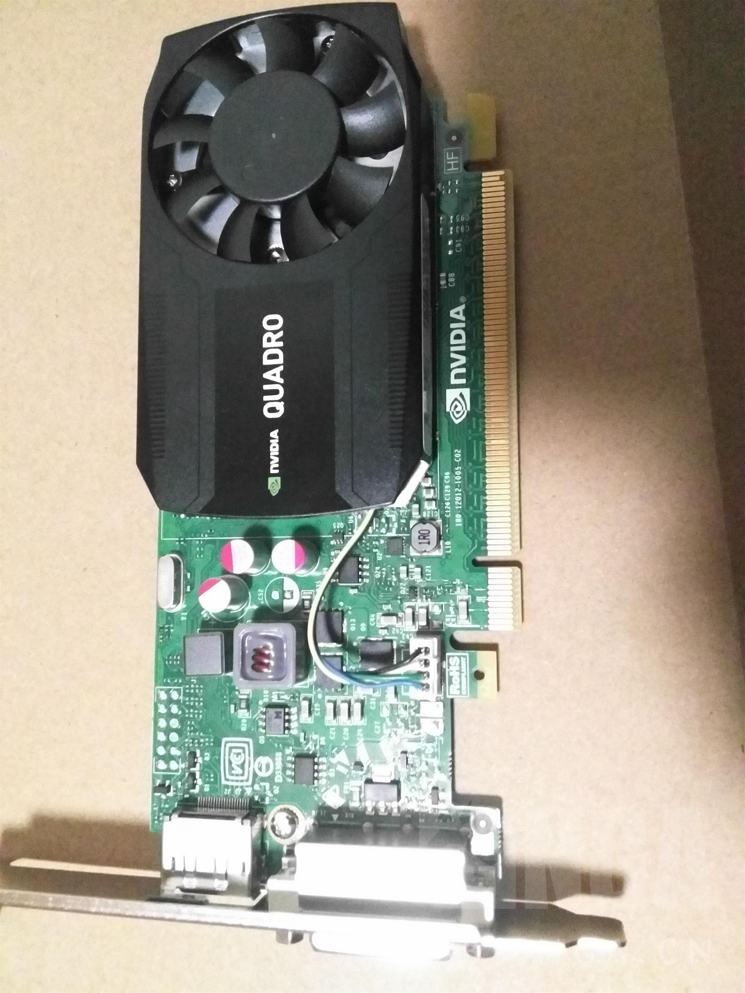 应该是nga首发~~丽台quadro k620专业图形工作站设计绘图2g显卡