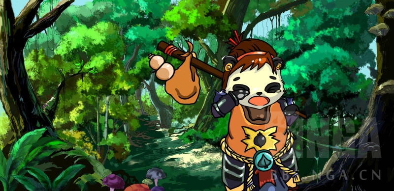 求达人给我画一张哭泣悲伤的熊猫武僧的画,支付宝红包300···(更新