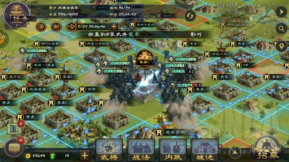 率土之滨211区天下大势解析&青州战区战局转播,持续更新