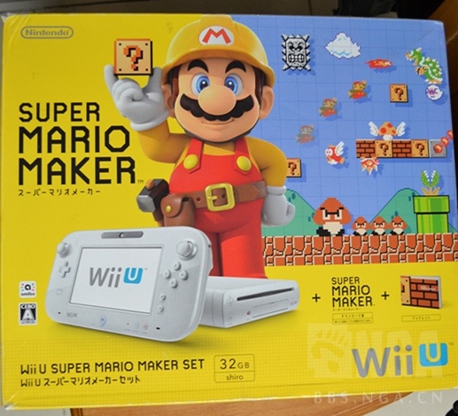 [电视游戏主机/掌机] wiiu32g 破解 箱说全