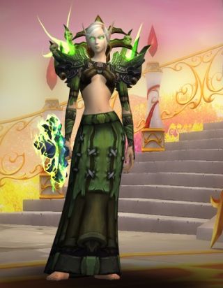 [邪能风格幻化]地纹护肩的搭配方法