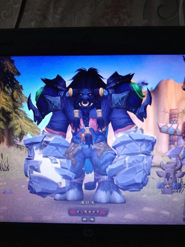 求一个牛头武僧带踏风隐藏神器的图片.