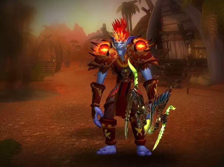 [锁甲]猎人幻化萨满t3套细节求助