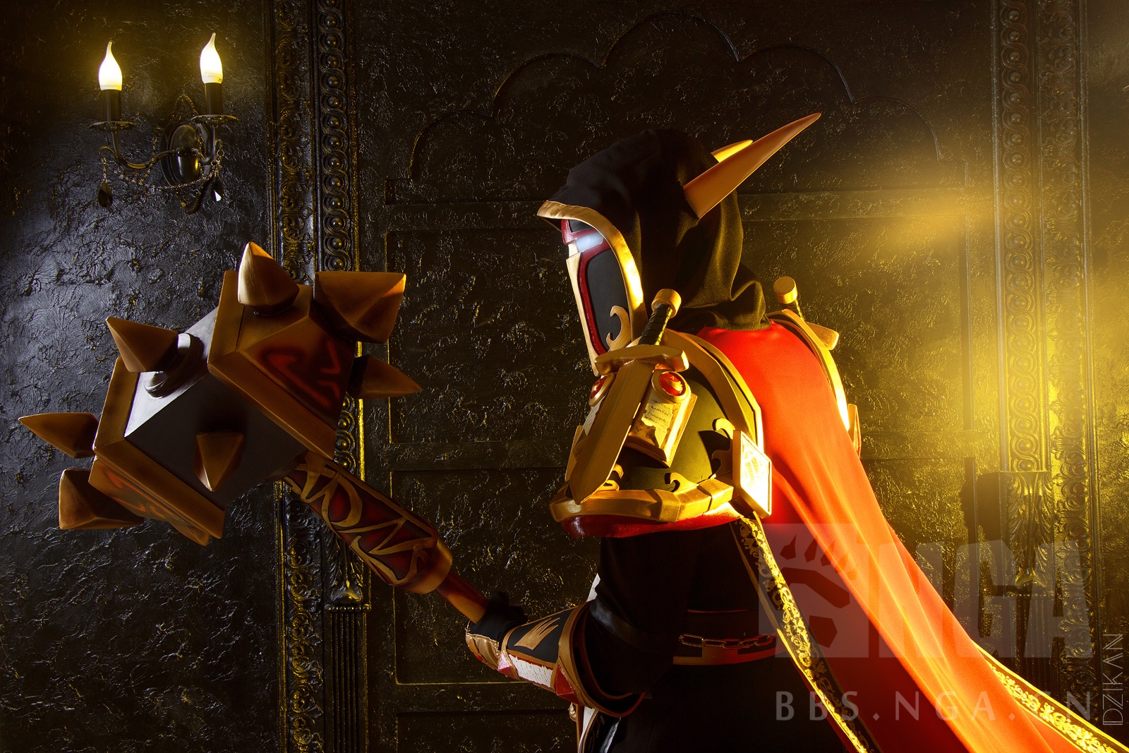 [搬运~多图]魔兽法师t17碎魔者,圣骑t2审判套cos