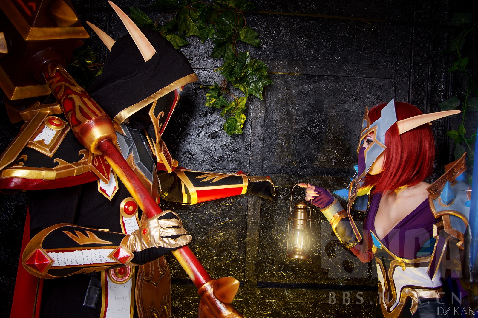 [搬运~多图]魔兽法师t17碎魔者,圣骑t2审判套cos