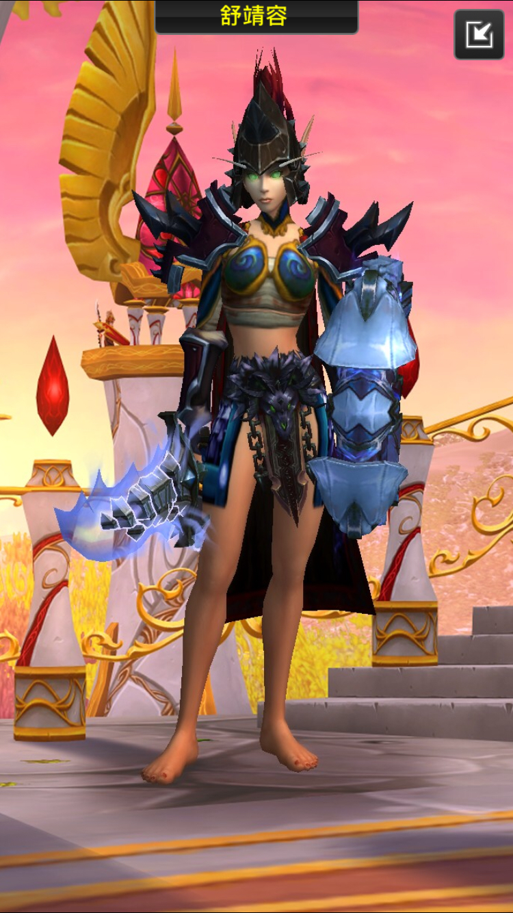 [我知道你们很专业]有没有哪位大佬发个漂亮的血精灵圣骑士幻化给我呀