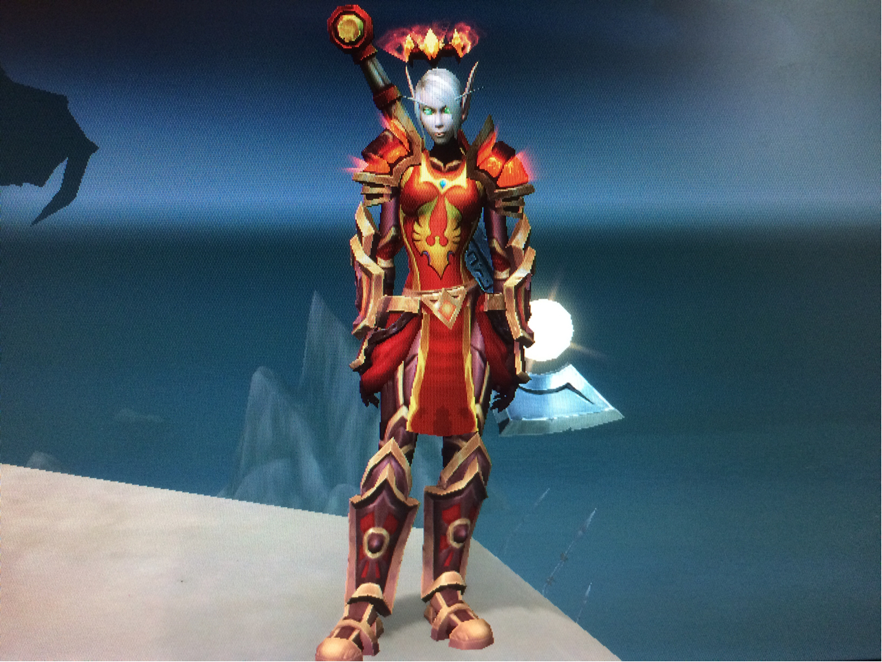 bl的pvp外观跟银月城战袍完美搭配