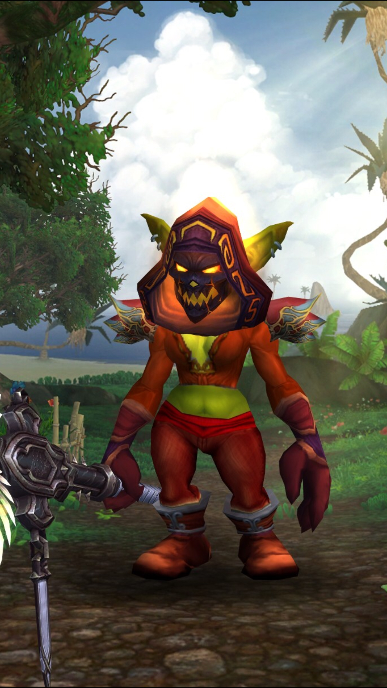 作为一个巨魔sm,最近突然好想转地精…有没有锁甲地精的幻化让我感受