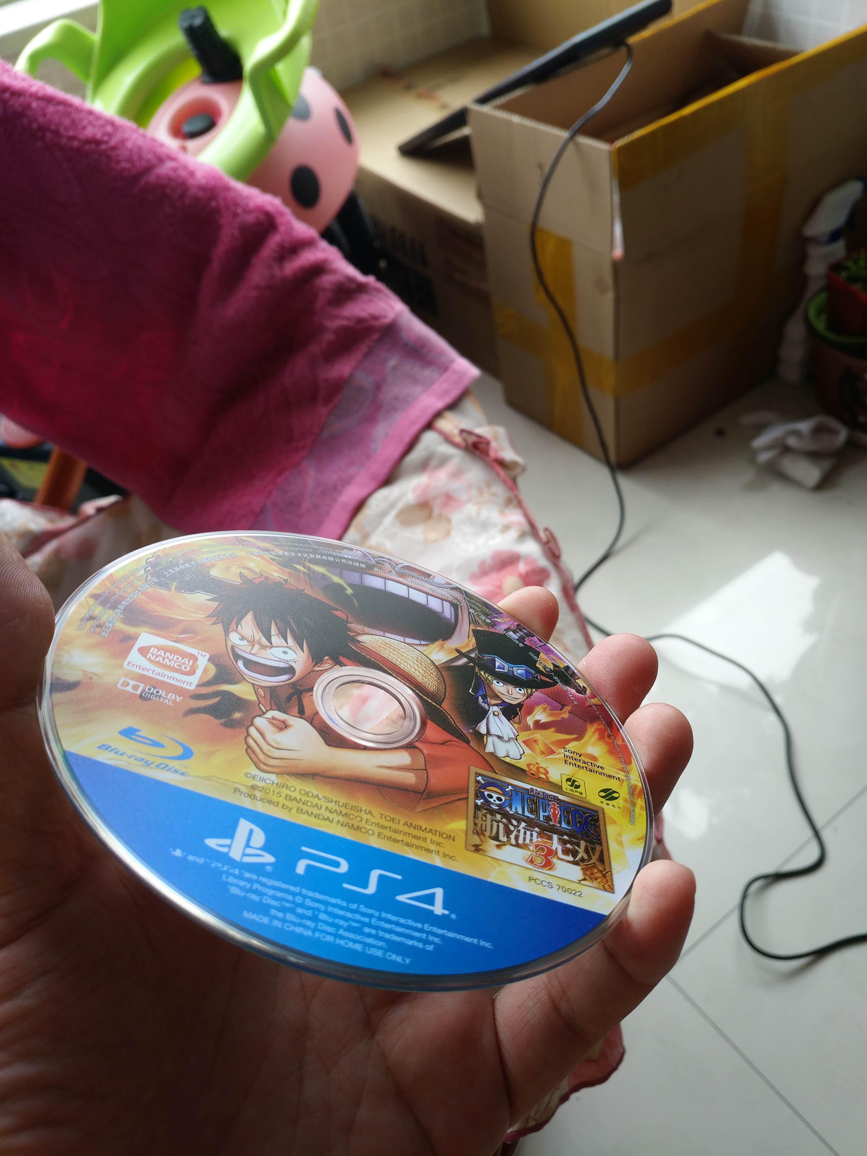 [二手游戏]ps4 光盘 航海王3海贼无双 9.99新 特典有 175包邮