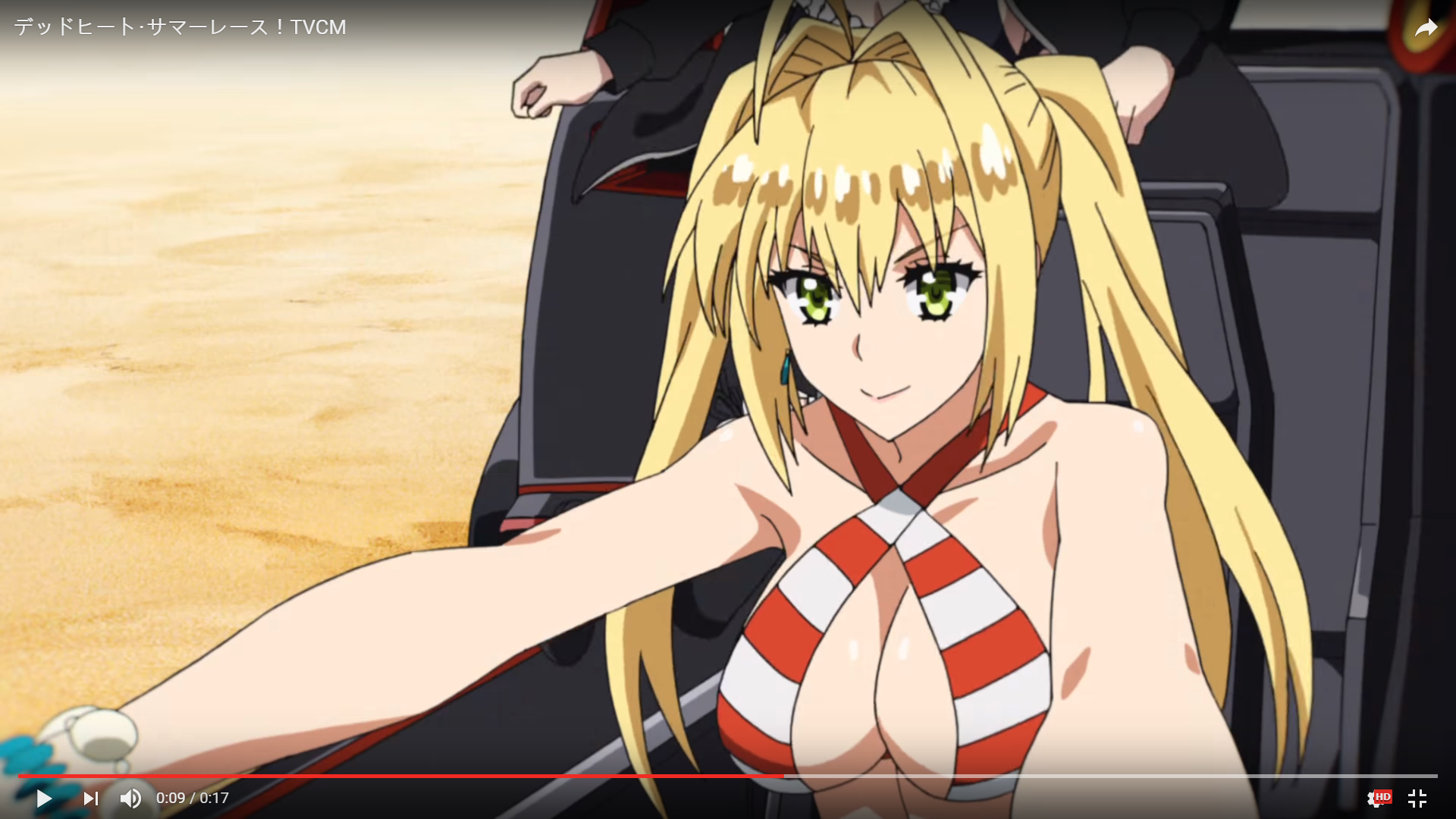 [理性蒸发a ] 这个泳装pv的金发双马尾,真的是尼禄么