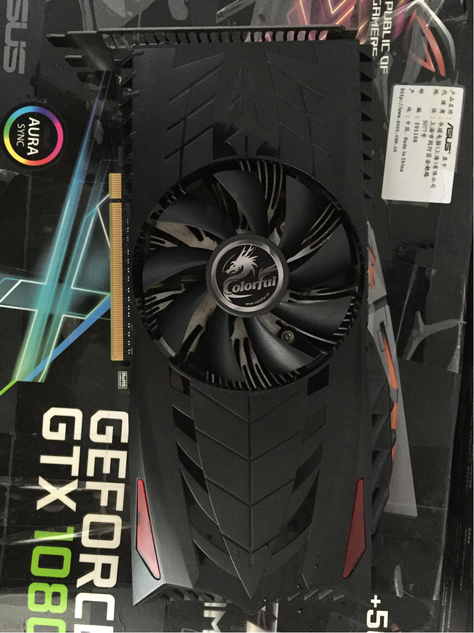 [电脑硬件]出自用七彩虹gt640显卡.