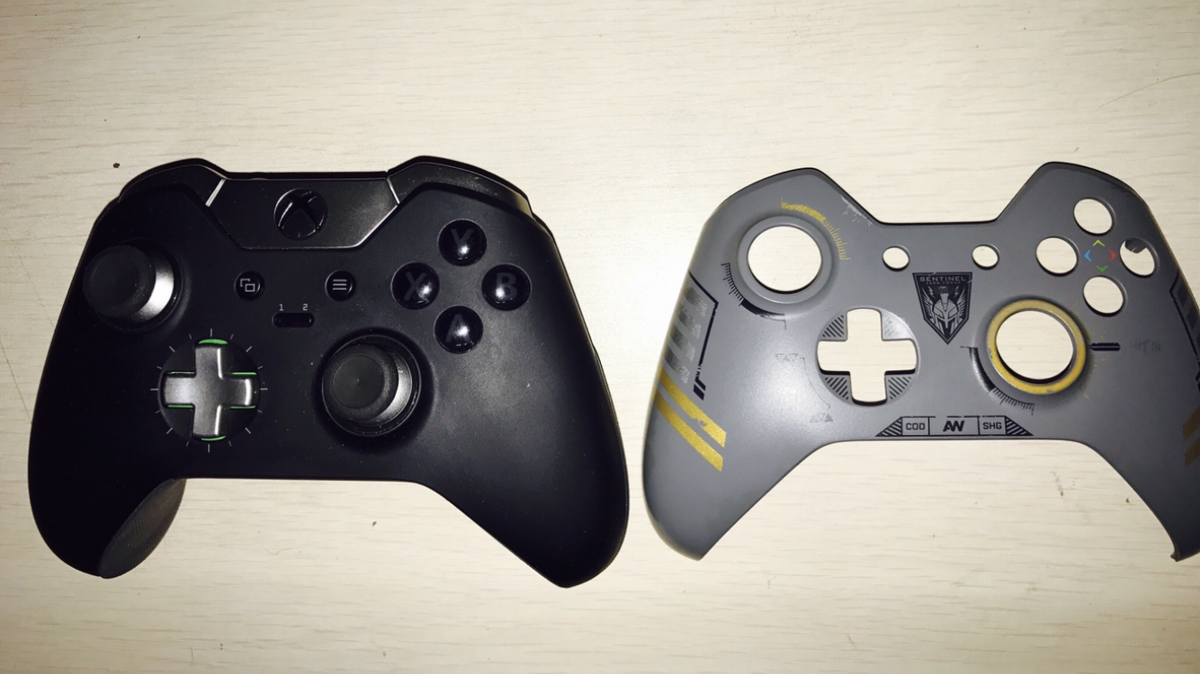 自己改造了xboxone精英手柄