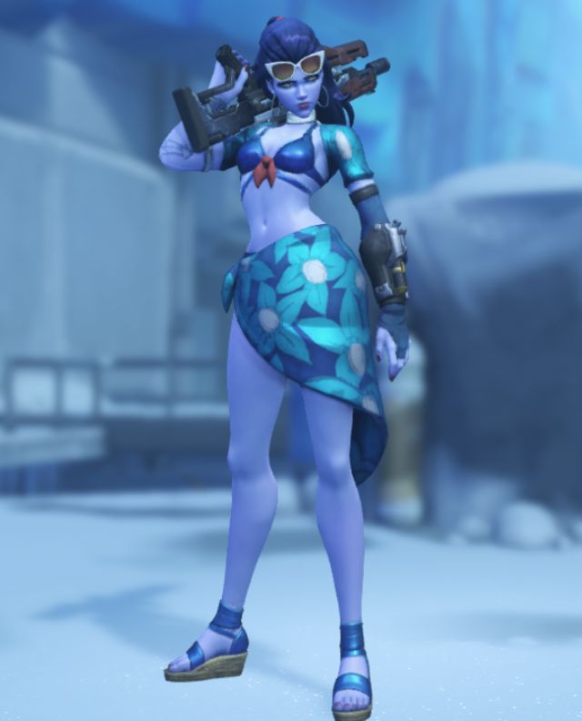 黑百合的蓝色海岸呢,多角度欣赏