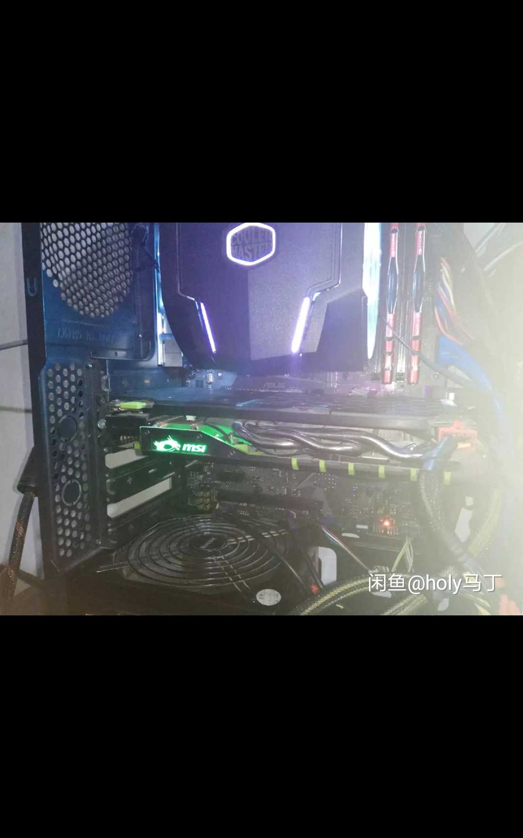 微星970绿龙图片