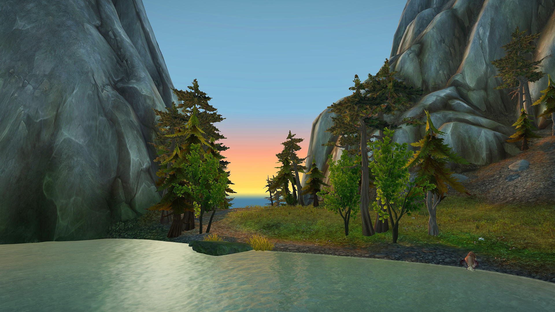 [心情文字] 艾泽拉斯,一个人看的风景.