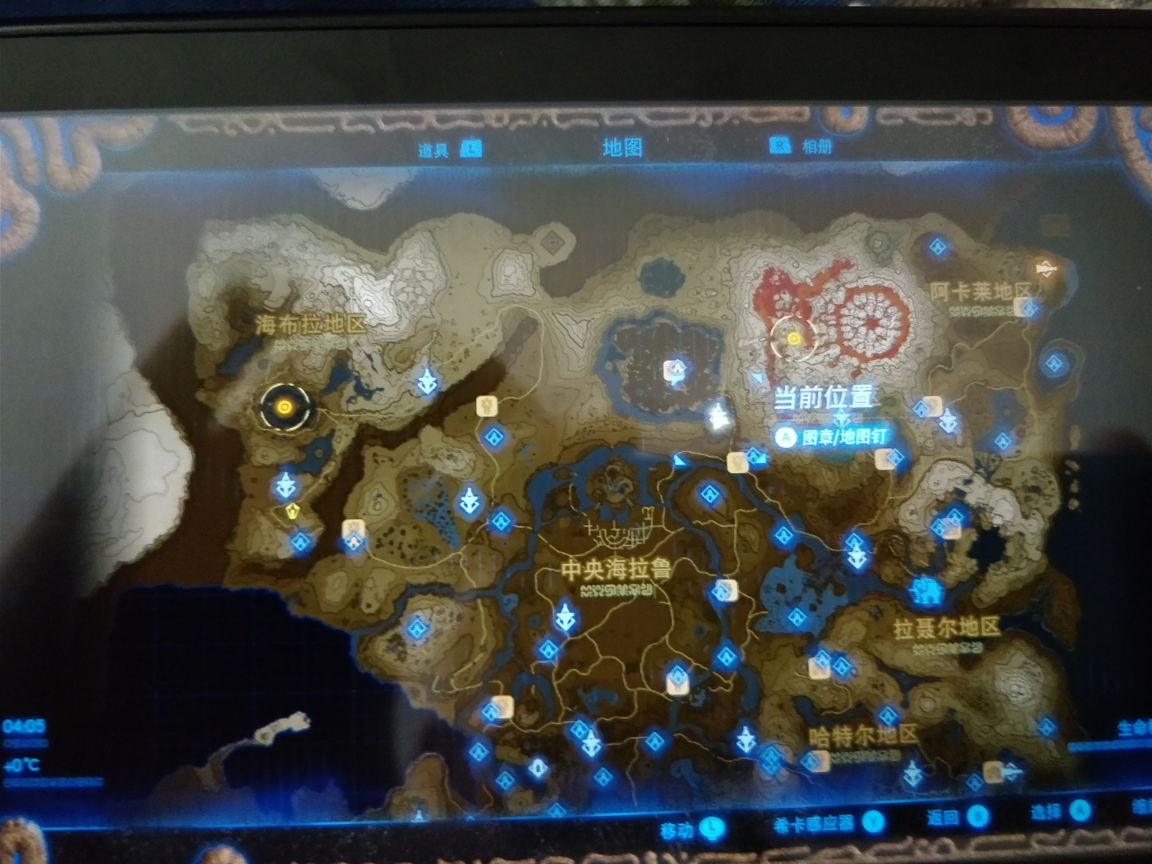 塞尔达塔的地图图片