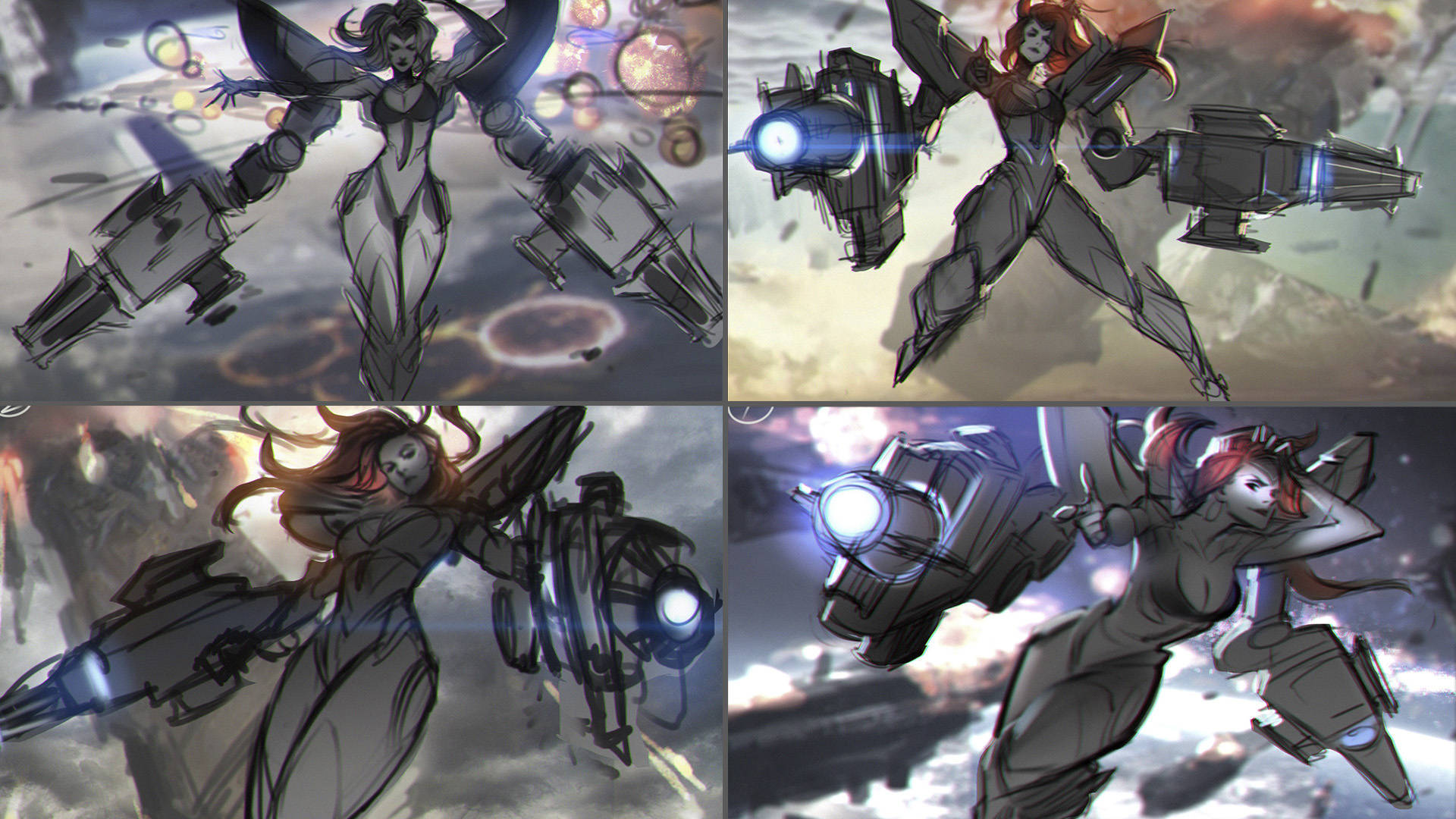 女枪终极皮肤"武装战姬"