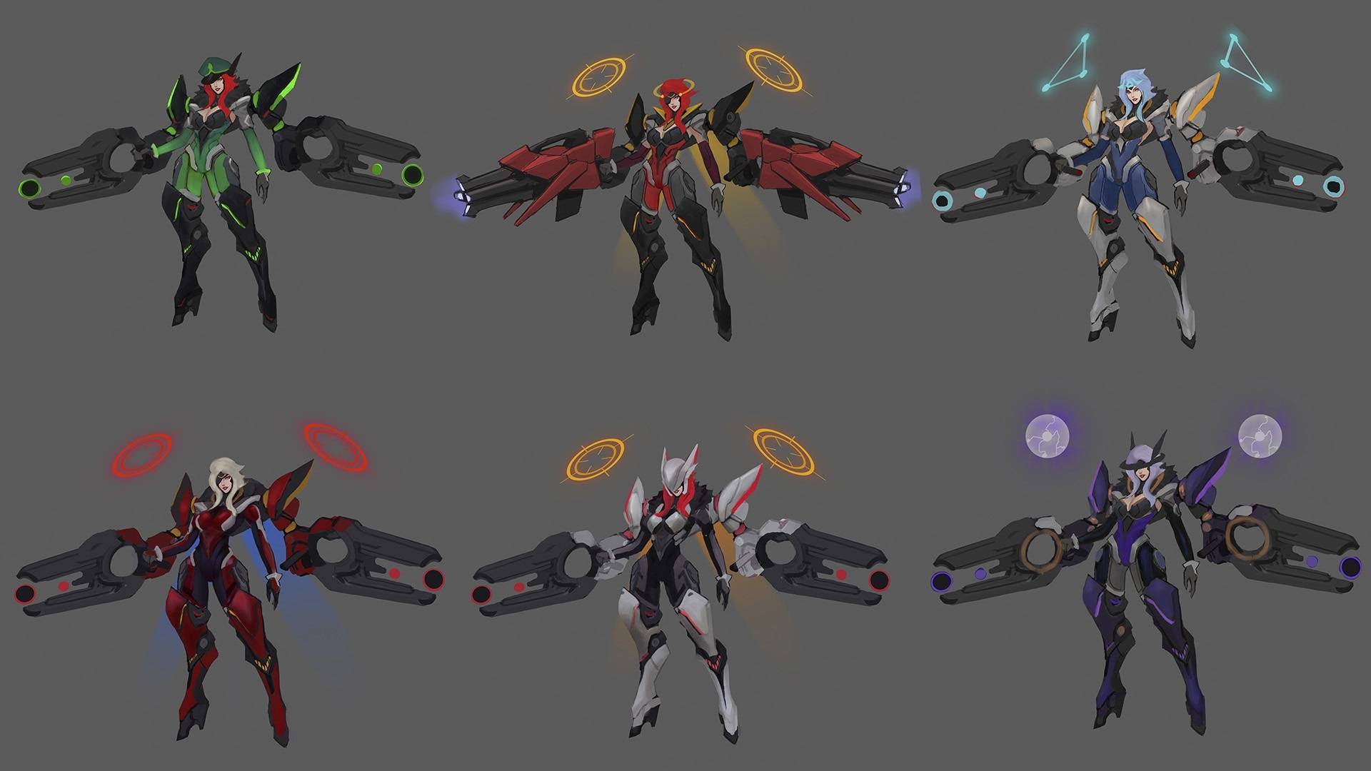 女枪终极皮肤"武装战姬"