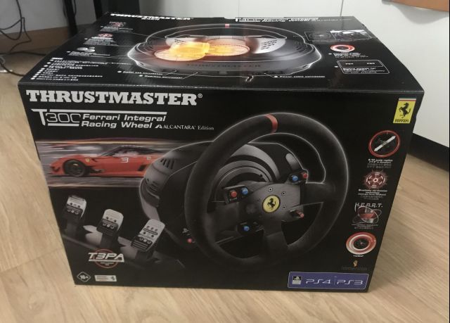 thrustmaster(图马思特)t300法拉利版模拟赛车方向盘套装评测体验