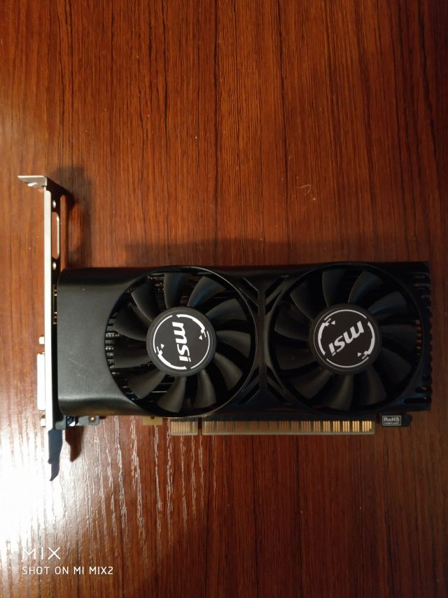 [电脑硬件] 微星 gtx750ti 2g d5半高刀卡 300 顺丰到付 暂出 顺带,有