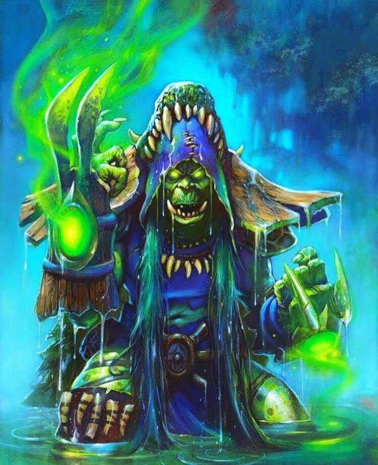 萨满新英雄卡原画