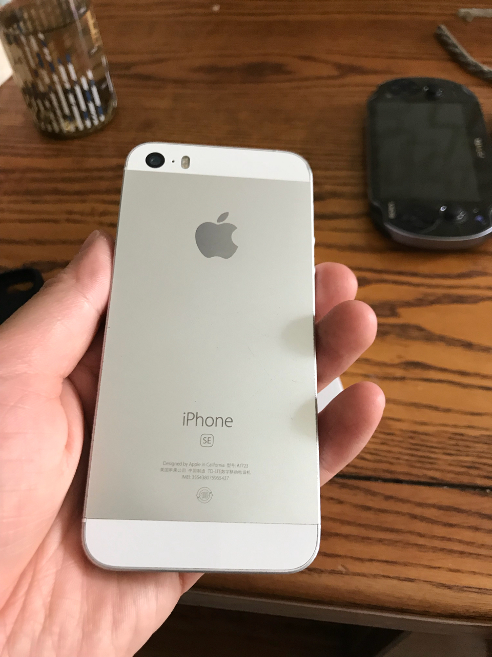 [手机平板]自用备机(iphone se)国行银色三网通