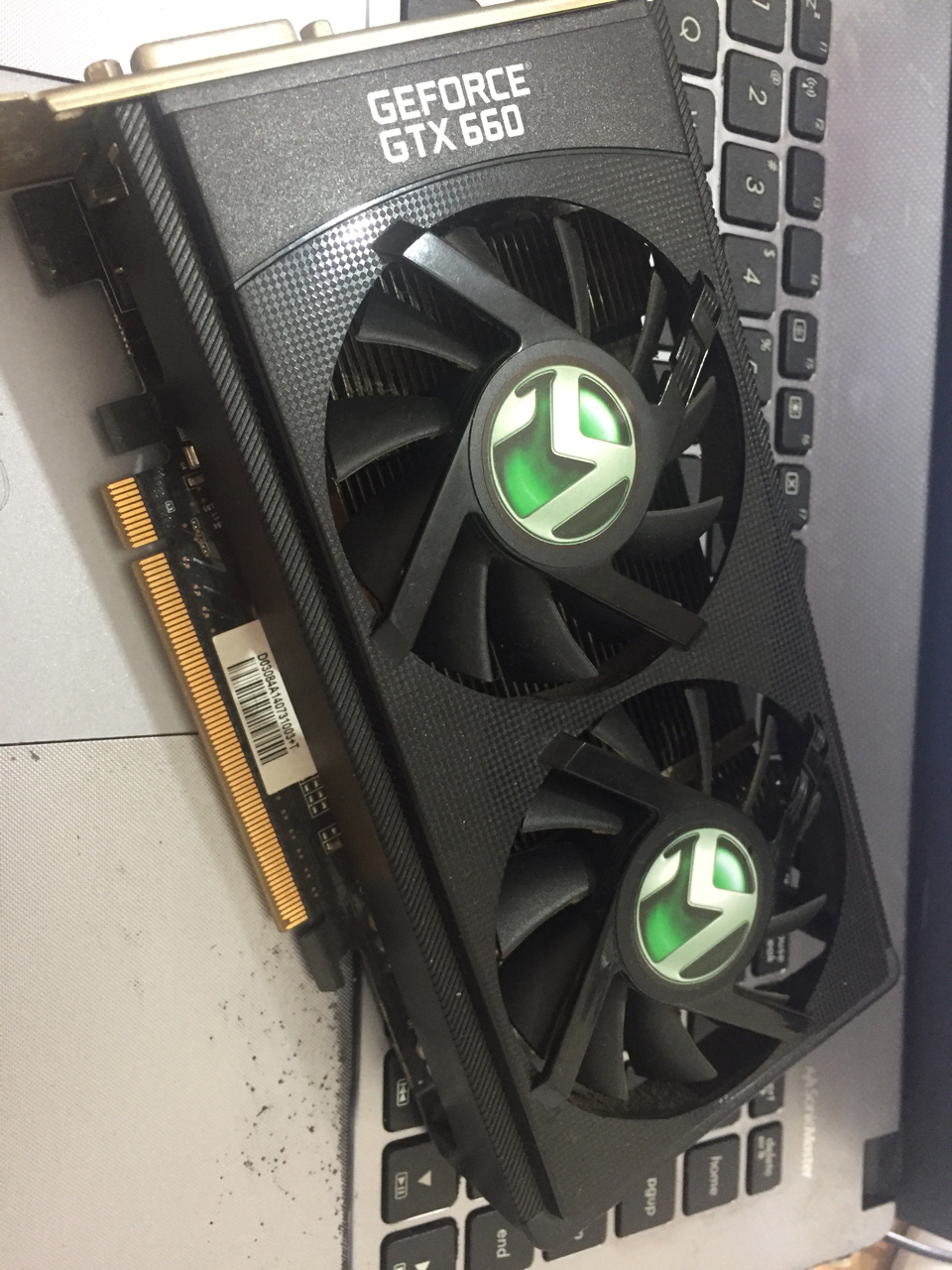 [电脑硬件]出个铭瑄的gtx660 不知道现在能卖多少放着也是放着不如