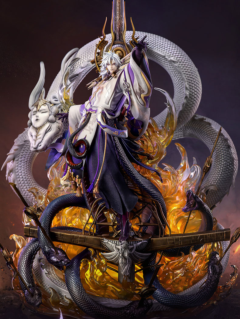 新闻资讯] 阴阳师神堕八岐大蛇1/4雕像NGA玩家社区