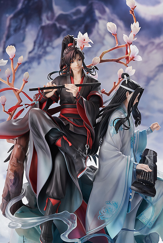 公式品陳情令 名場面フィギュア 4ペア　8体　忘羡 蓝湛魏无羡 フィギュア 《魔道祖師》陳情令キャラクター魏无羡藍忘机 Q版