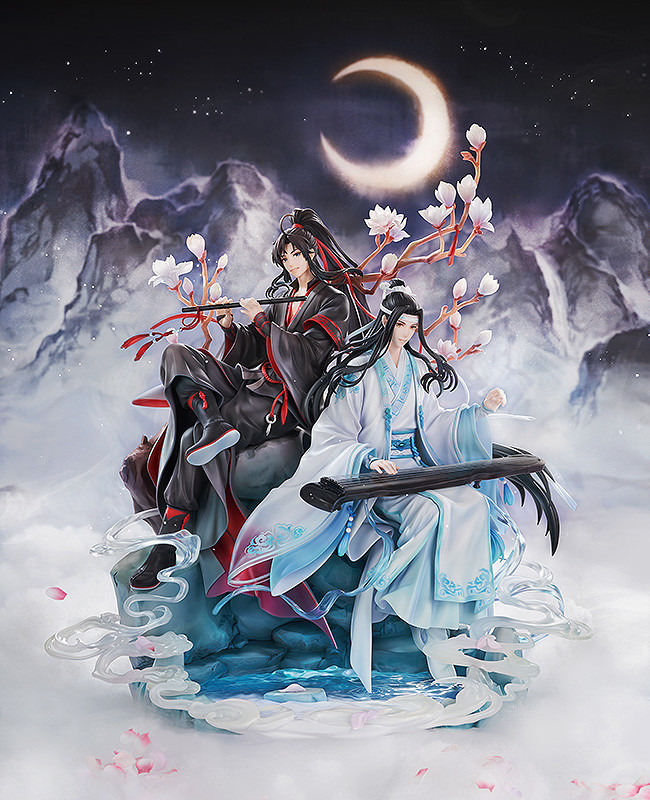 公式品陳情令 名場面フィギュア 4ペア　8体　忘羡 蓝湛魏无羡 魏無羨&藍忘機 不羨仙Ver.