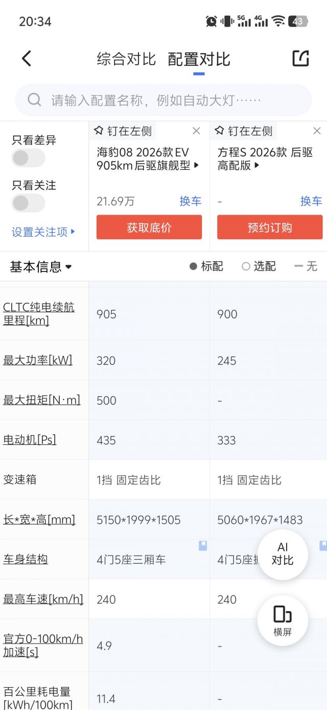 方程S有什么比起同价位轿跑有什么明显的短板吗? NGA玩家社区